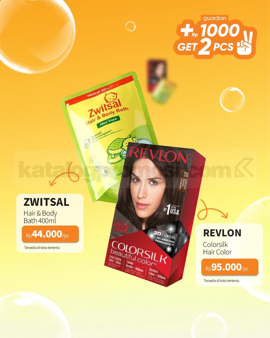 PROMO GUARDIAN SUPER HEMAT MINGGUAN - TAMBAH +Rp. 1.000 DAPAT 2 PRODUK