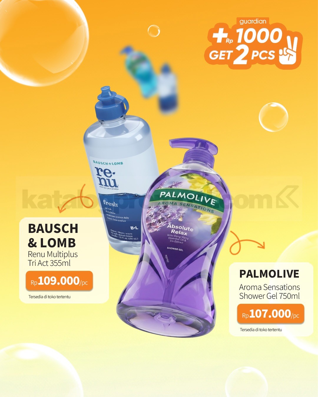 PROMO GUARDIAN SUPER HEMAT MINGGUAN - TAMBAH +Rp. 1.000 DAPAT 2 PRODUK