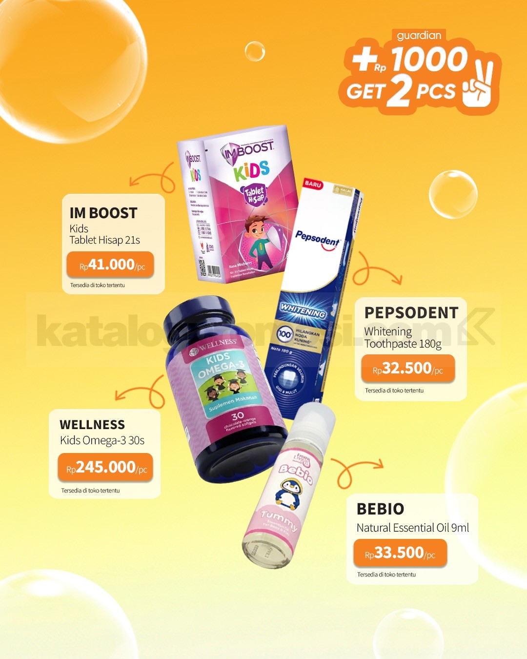 PROMO GUARDIAN SUPER HEMAT MINGGUAN - TAMBAH +Rp. 1.000 DAPAT 2 PRODUK PROMO GUARDIAN SUPER HEMAT MINGGUAN - TAMBAH +Rp. 1.000 DAPAT 2 PRODUK 9
