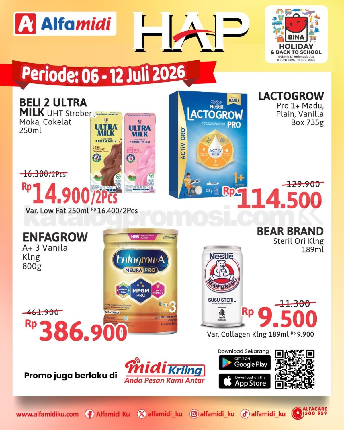 Promo HAP ALFAMIDI periode 06-12 Juli 2026
