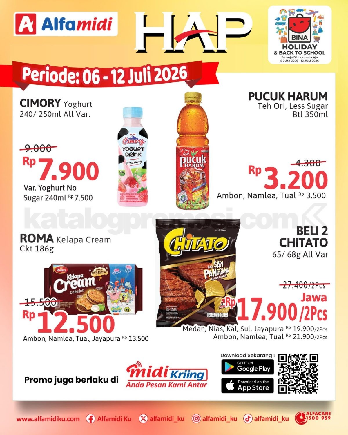 Promo HAP ALFAMIDI periode 06-12 Juli 2026