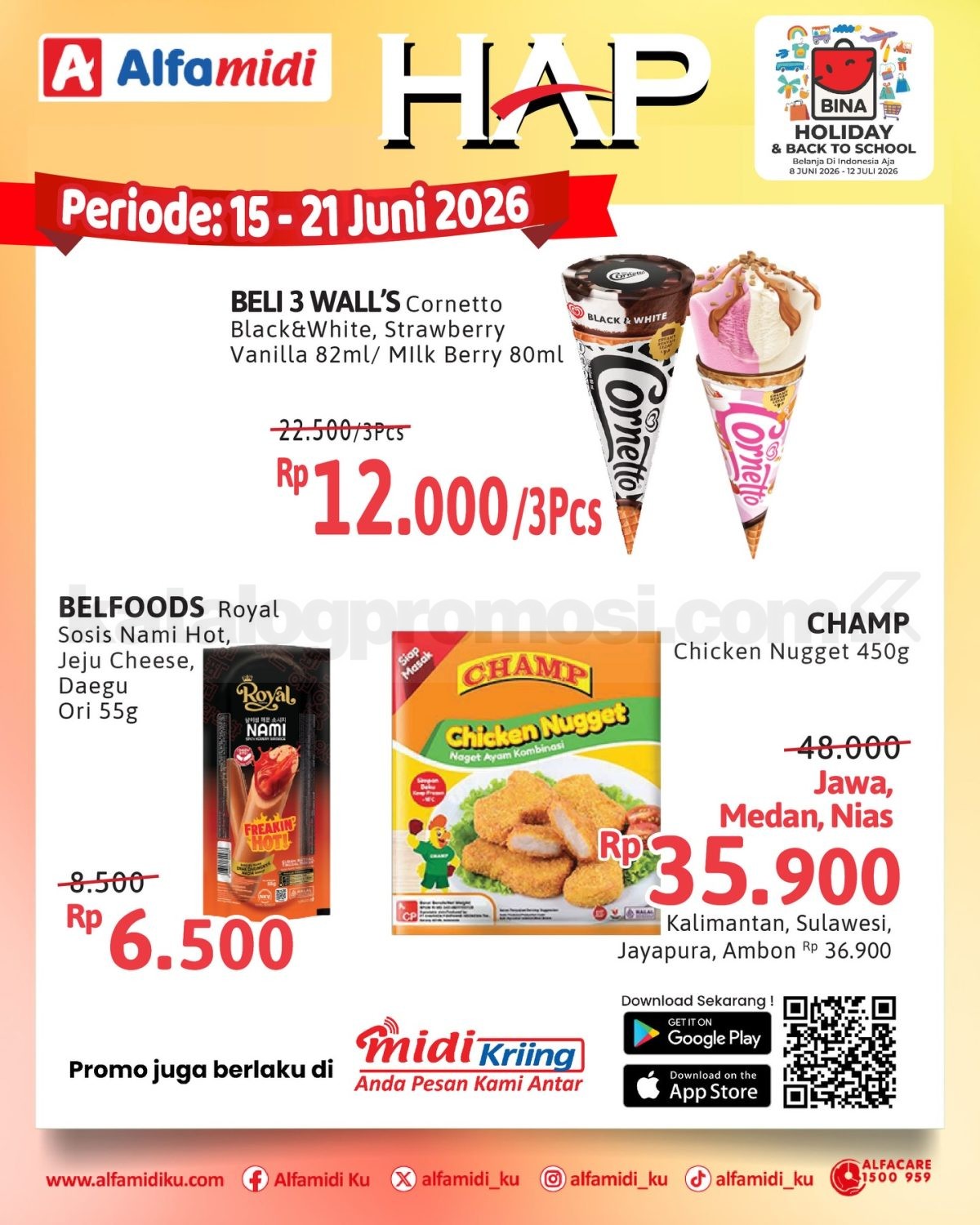 Promo HAP ALFAMIDI periode 15-21 Juni 2026