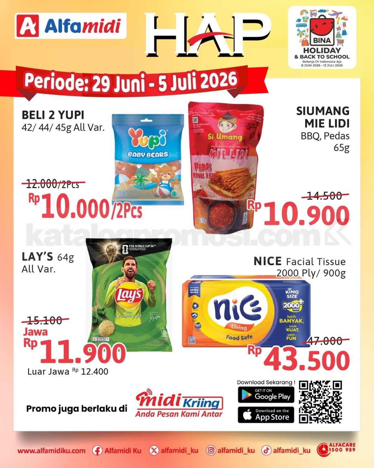 Promo HAP ALFAMIDI periode 29 Juni - 05 Juli 2026