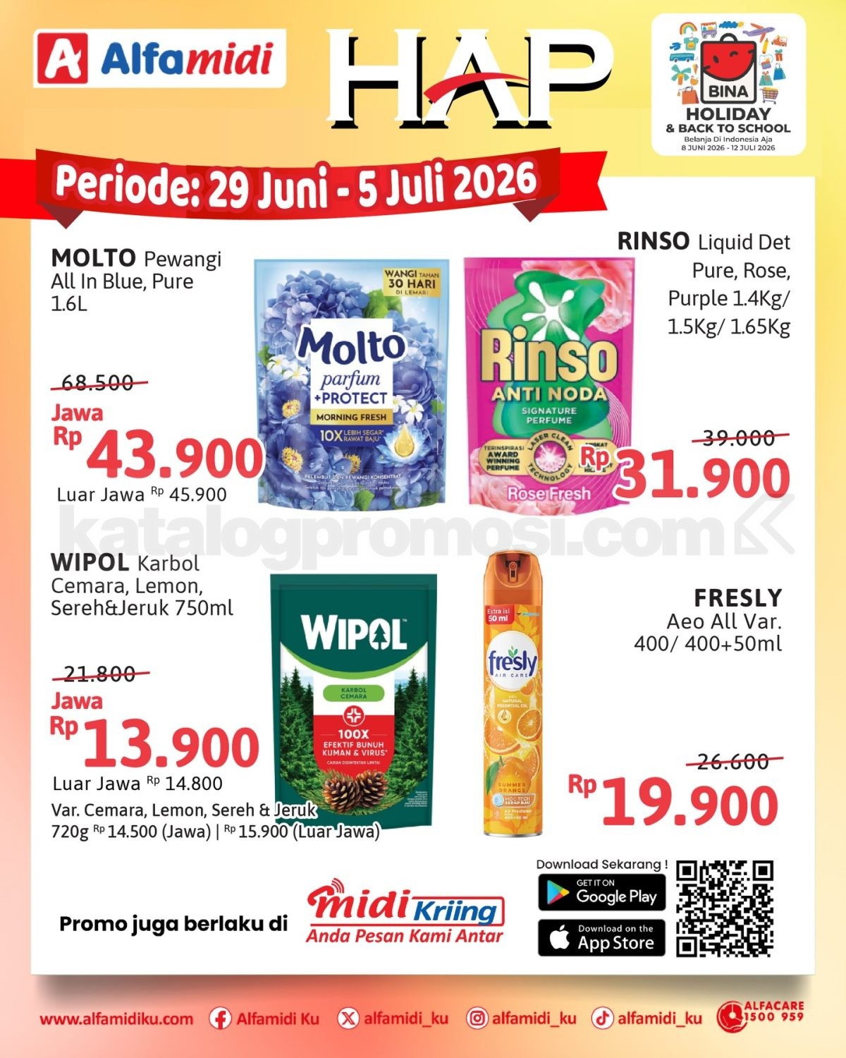 Promo HAP ALFAMIDI periode 29 Juni - 05 Juli 2026