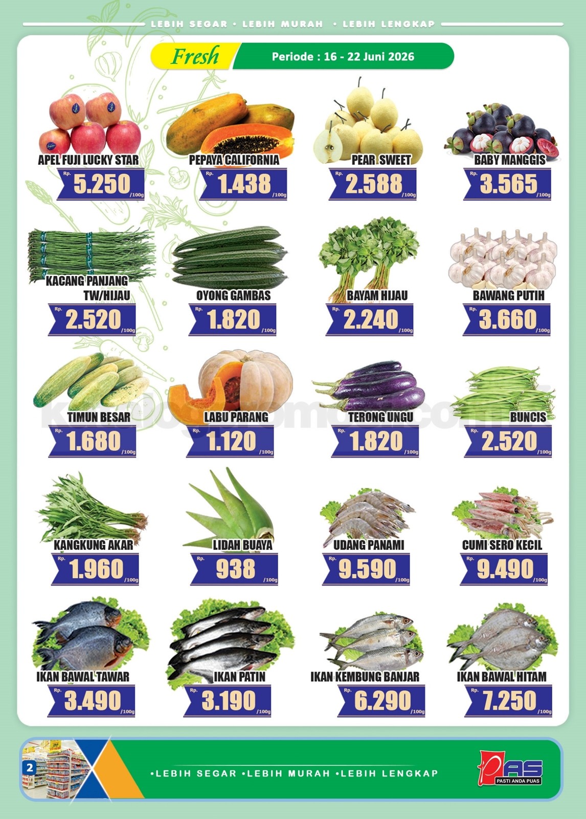 Promo Hari Hari Pasar Swalayan Katalog 16-30 Juni 2026