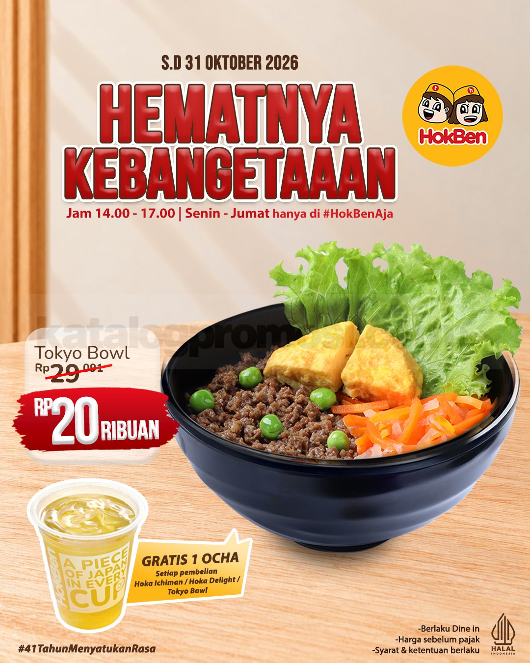 Promo HokBen Happy Hour Menu Favorit mulai Rp10.000 Promo HokBen Happy Hour Menu Favorit mulai Rp10.000 2