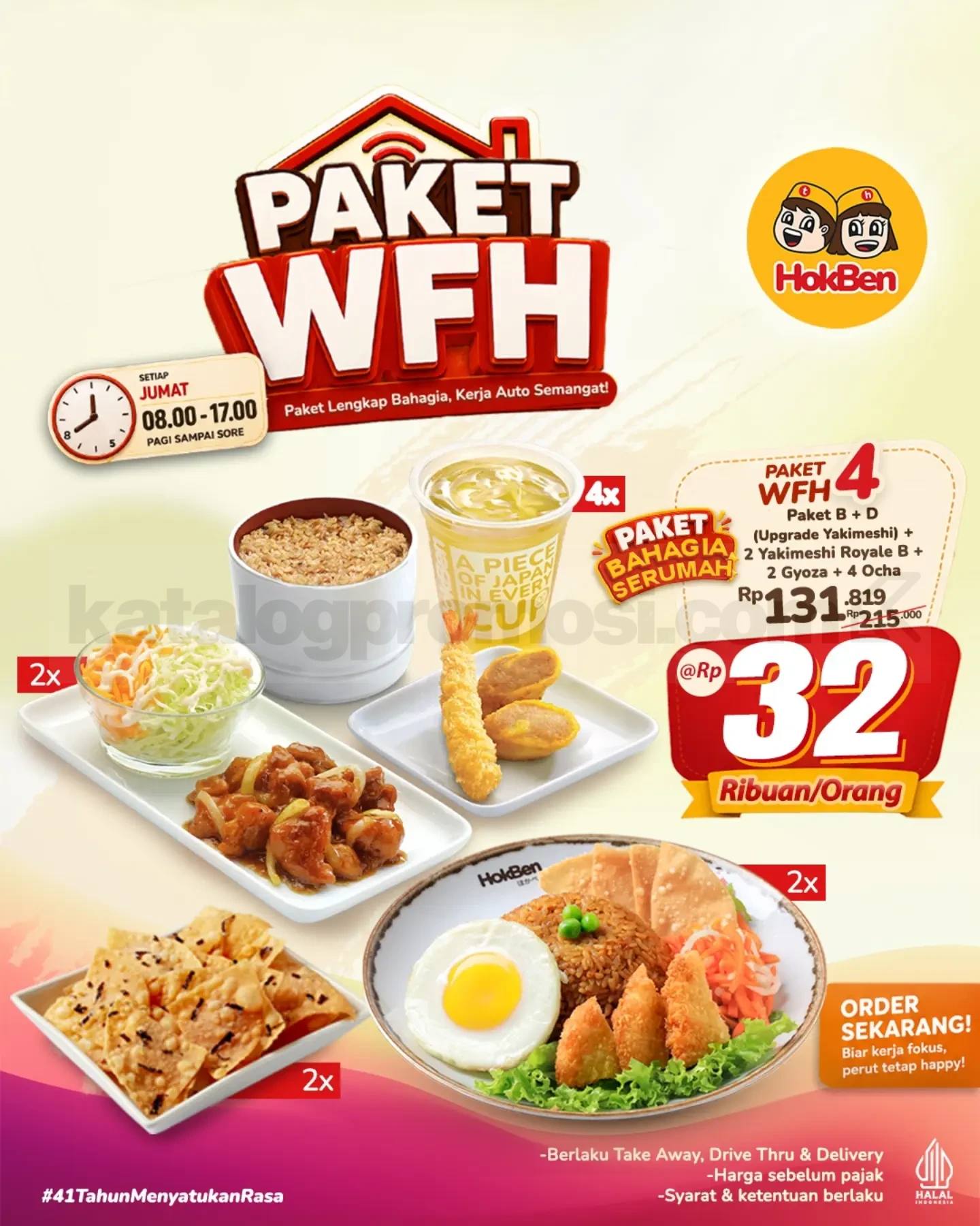 Promo HokBen Paket WFH Mulai Rp. 32 ribuan Promo HokBen Paket WFH Mulai Rp. 32 ribuan 3
