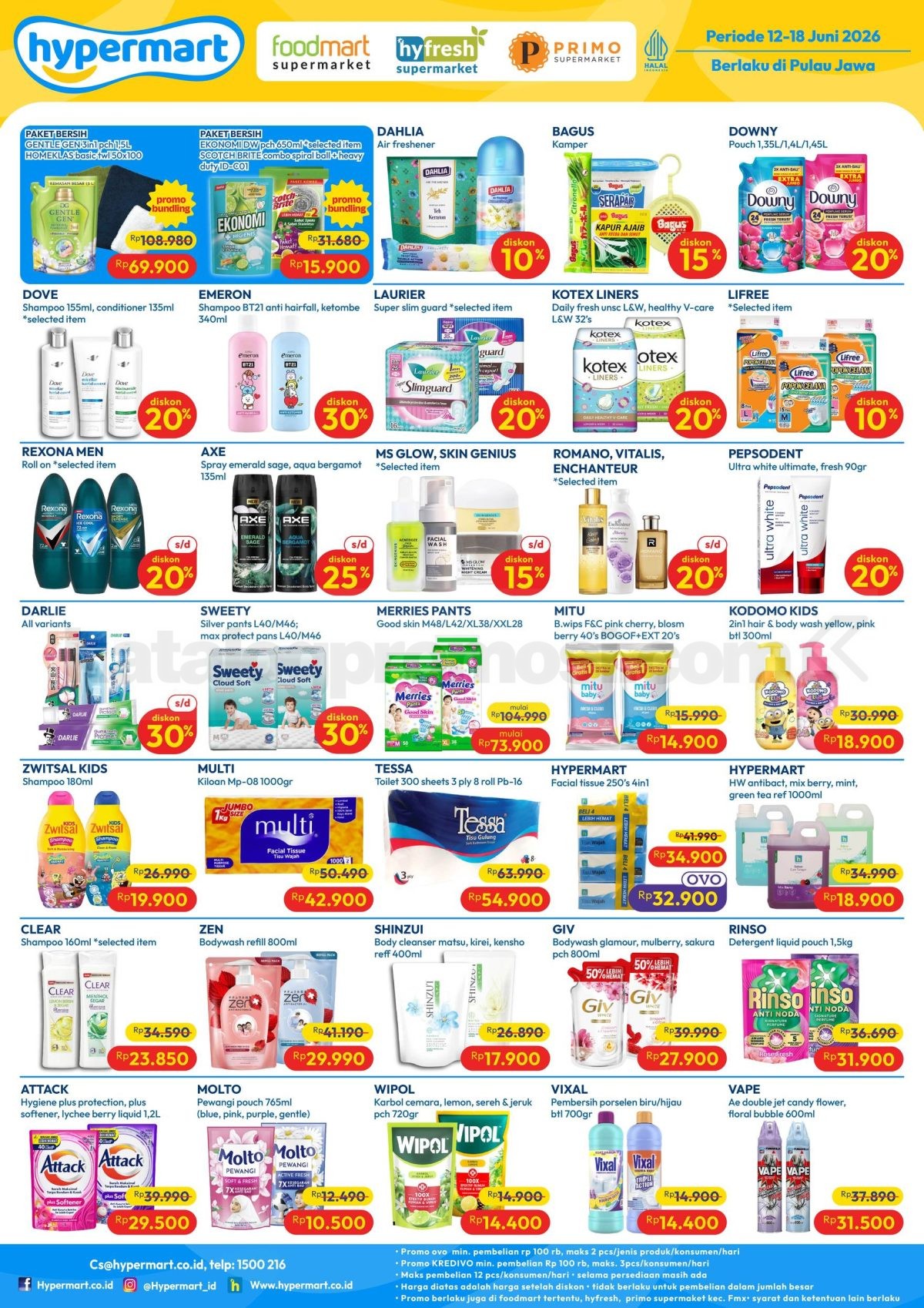 Promo Hypermart Weekday 15-18 Juni 2026
