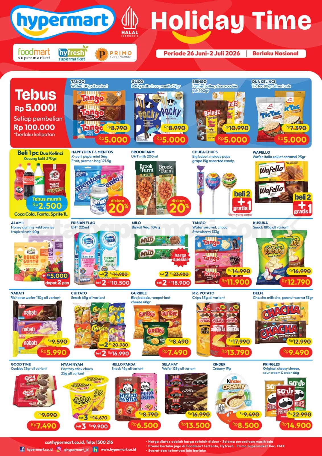 Promo Hypermart Weekday 29 Juni - 02 Juli 2026