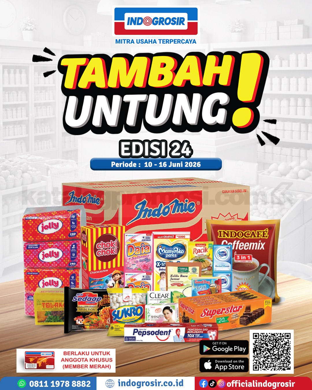 Promo Indogrosir TAMBAH UNTUNG 10-16 Juni 2026