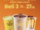 Promo Indomaret Coffee Gold Geng Hepi Beli 3 Rp. 27.000 untuk Matcha Latte Hot Tiramisu Latte Ice dan Golden Milk Ice