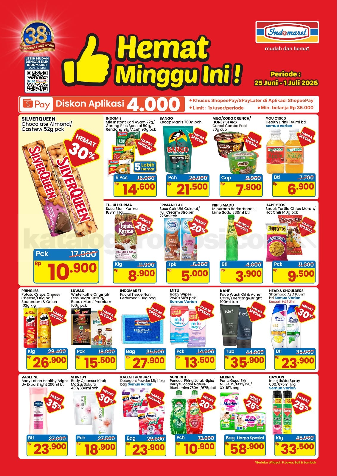 PROMO INDOMARET Hemat Minggu ini 25 Juni - 01 Juli 2026
