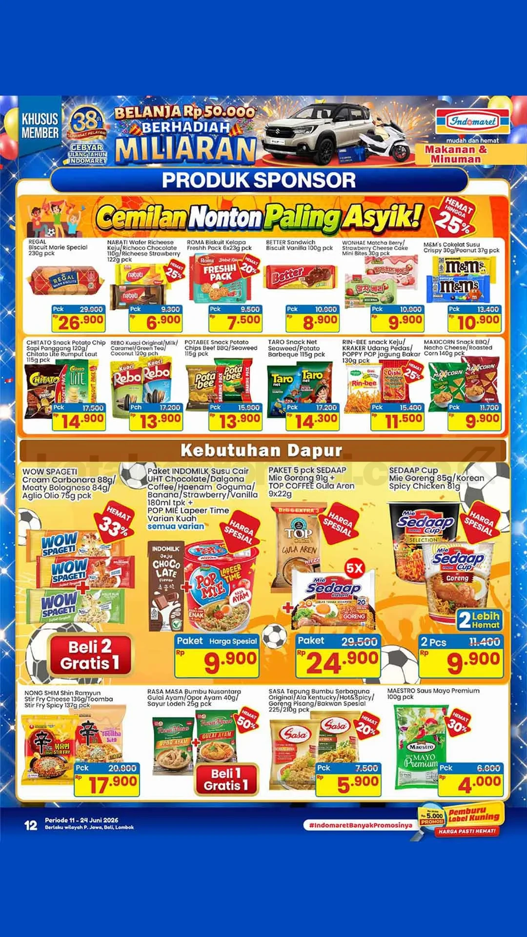 Promo Indomaret Katalog Terbaru 11-24 Juni 2026