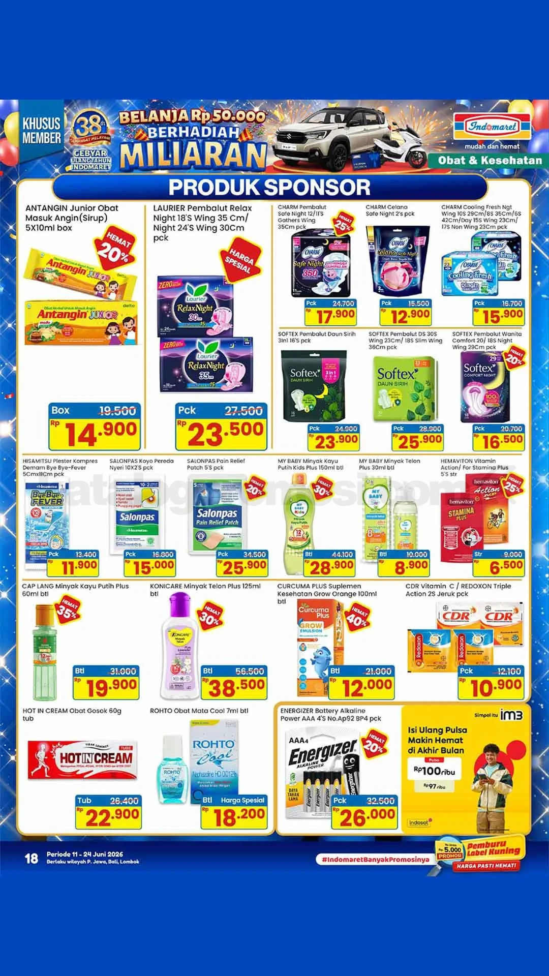 Promo Indomaret Katalog Terbaru 18-24 Juni 2026 Promo Indomaret Katalog Terbaru 18-24 Juni 2026 17