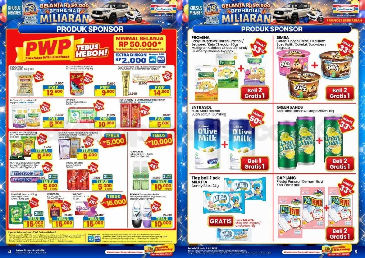 Promo Indomaret Katalog Terbaru 25 Juni - 08 Juli 2026
