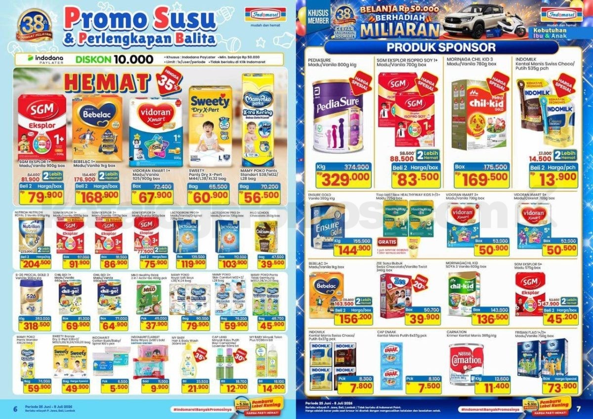 Promo Indomaret Katalog Terbaru 25 Juni - 08 Juli 2026