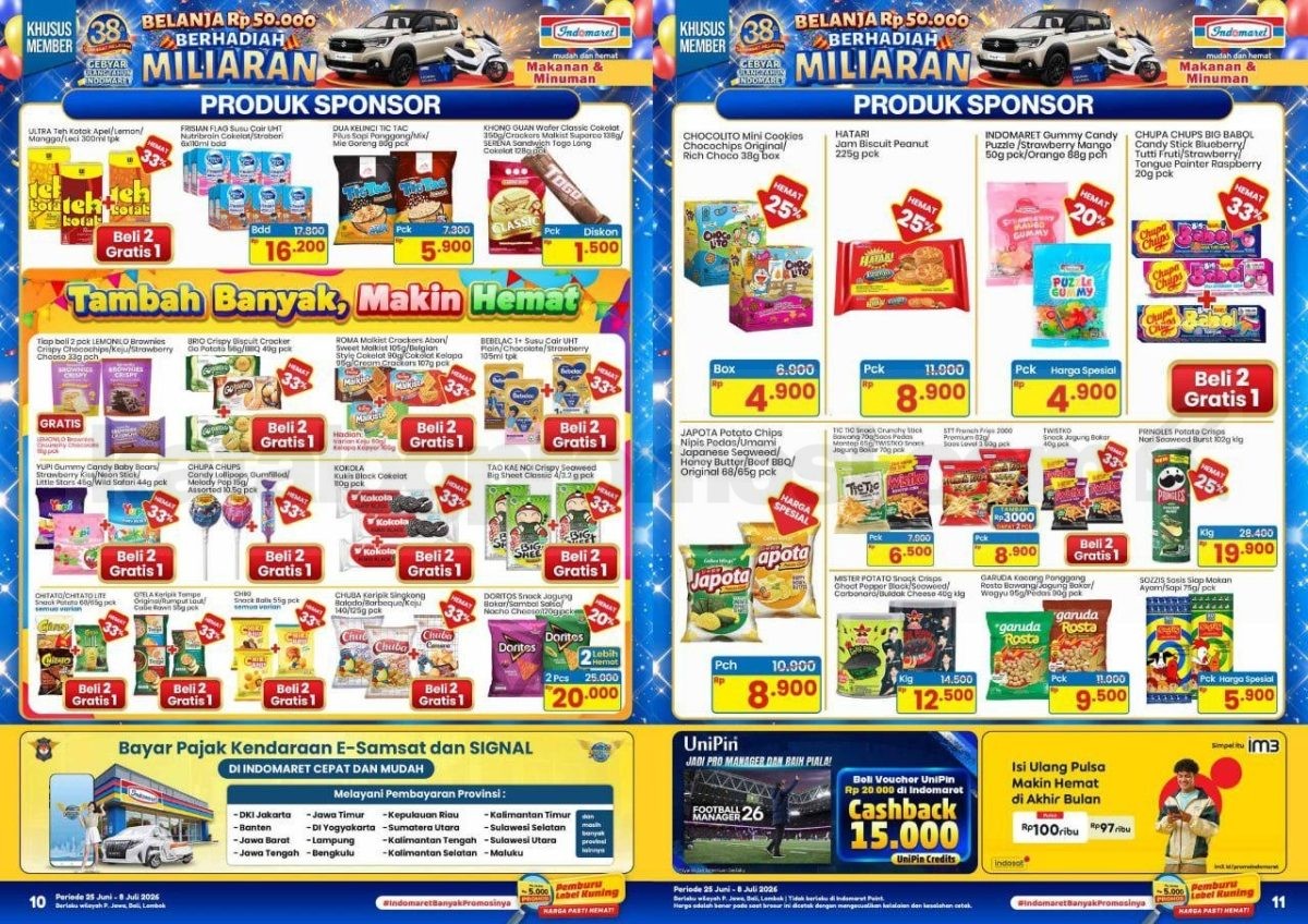 Promo Indomaret Katalog Terbaru 25 Juni - 08 Juli 2026