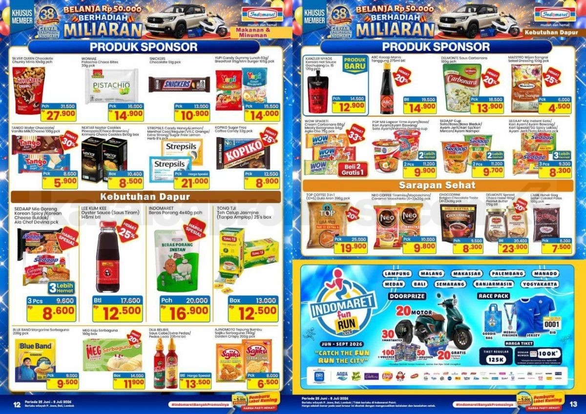 Promo Indomaret Katalog Terbaru 25 Juni - 08 Juli 2026