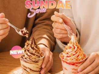 Promo JChicken NEW Crunch Sundae Series dengan tiga varian sundae mulai Rp. 9.000