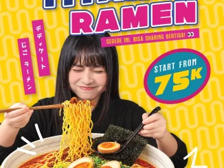 Promo Jigo Ramen NEW Titan Ramen Mulai Rp. 75.000 di Blok M dengan big bowl dan topping melimpah