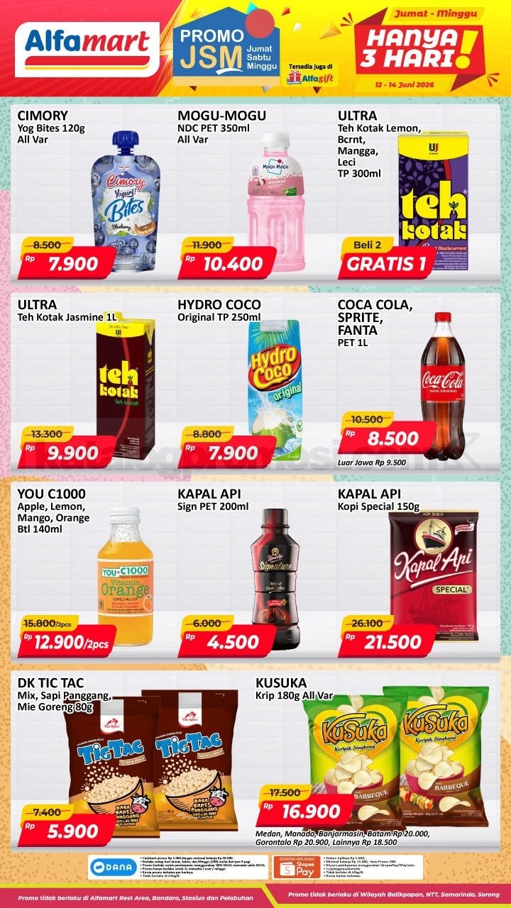 Promo JSM ALFAMART MINGGU INI 12-14 Juni 2026