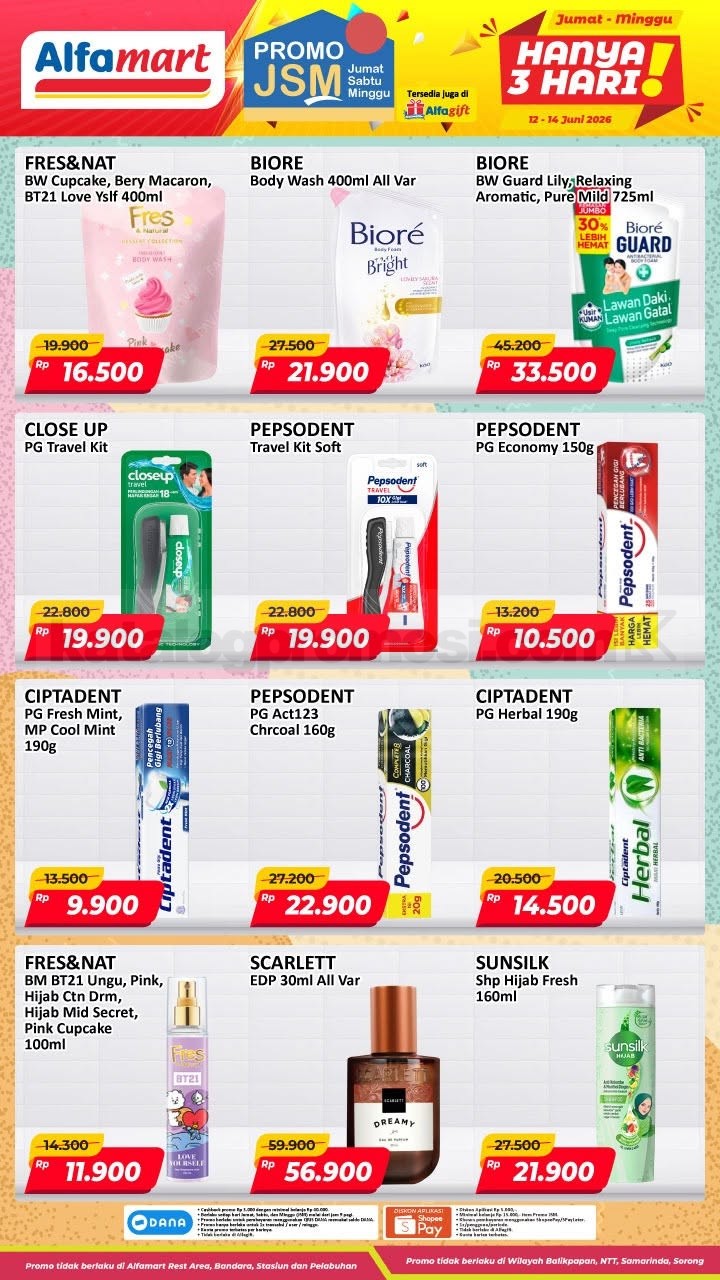 Promo JSM ALFAMART MINGGU INI 12-14 Juni 2026