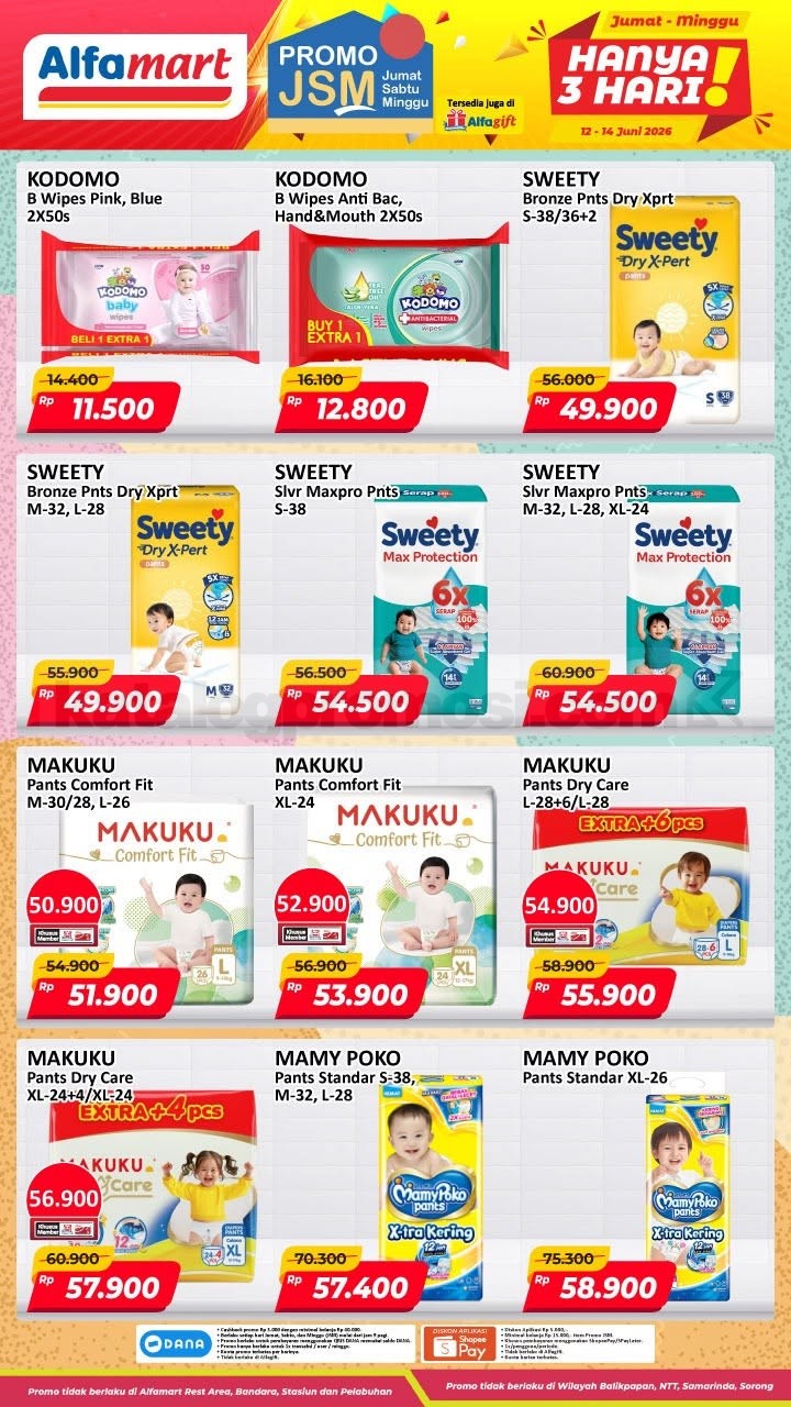 Promo JSM ALFAMART MINGGU INI 12-14 Juni 2026