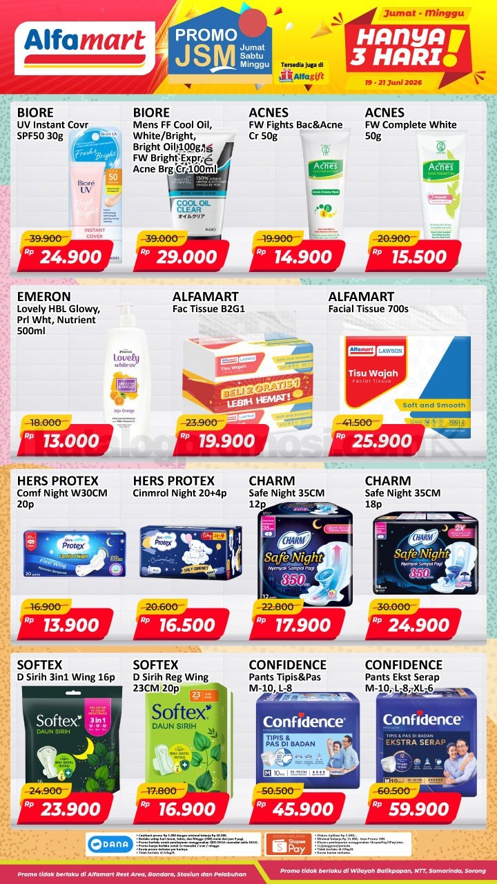 Promo JSM ALFAMART MINGGU INI 19-21 Juni 2026
