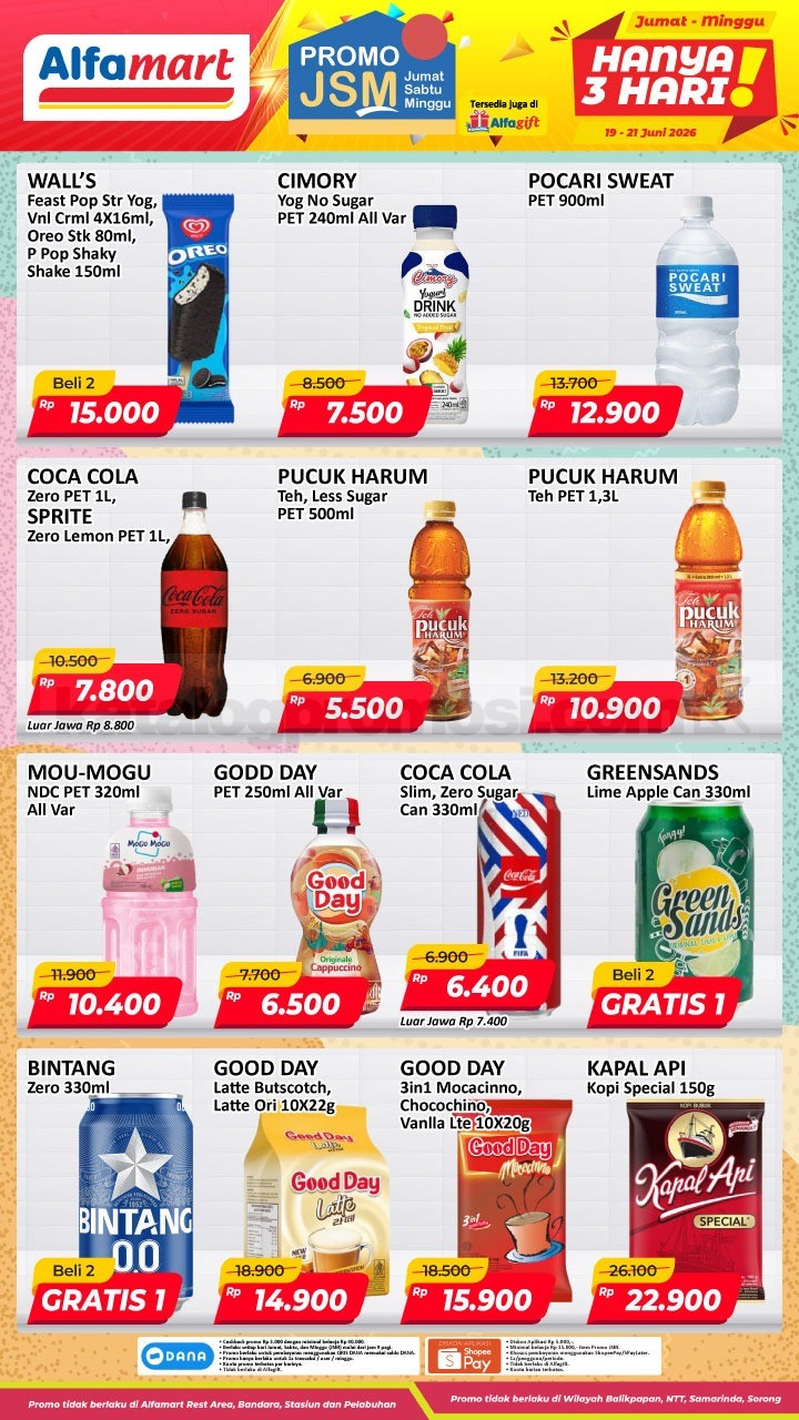 Promo JSM ALFAMART MINGGU INI 19-21 Juni 2026