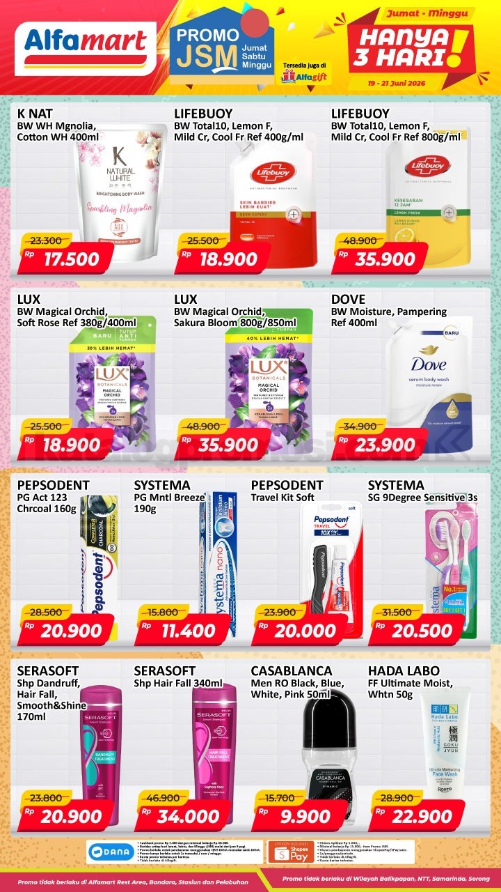 Promo JSM ALFAMART MINGGU INI 19-21 Juni 2026