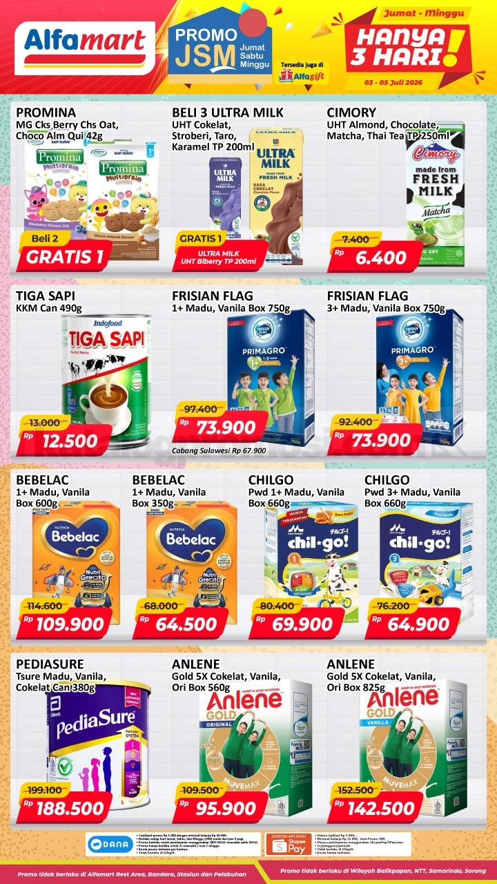 Promo JSM ALFAMART MINGGU INI 03-05 Juli 2026