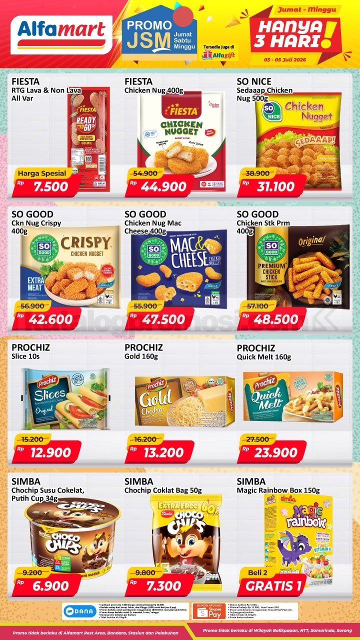 Promo JSM ALFAMART MINGGU INI 03-05 Juli 2026