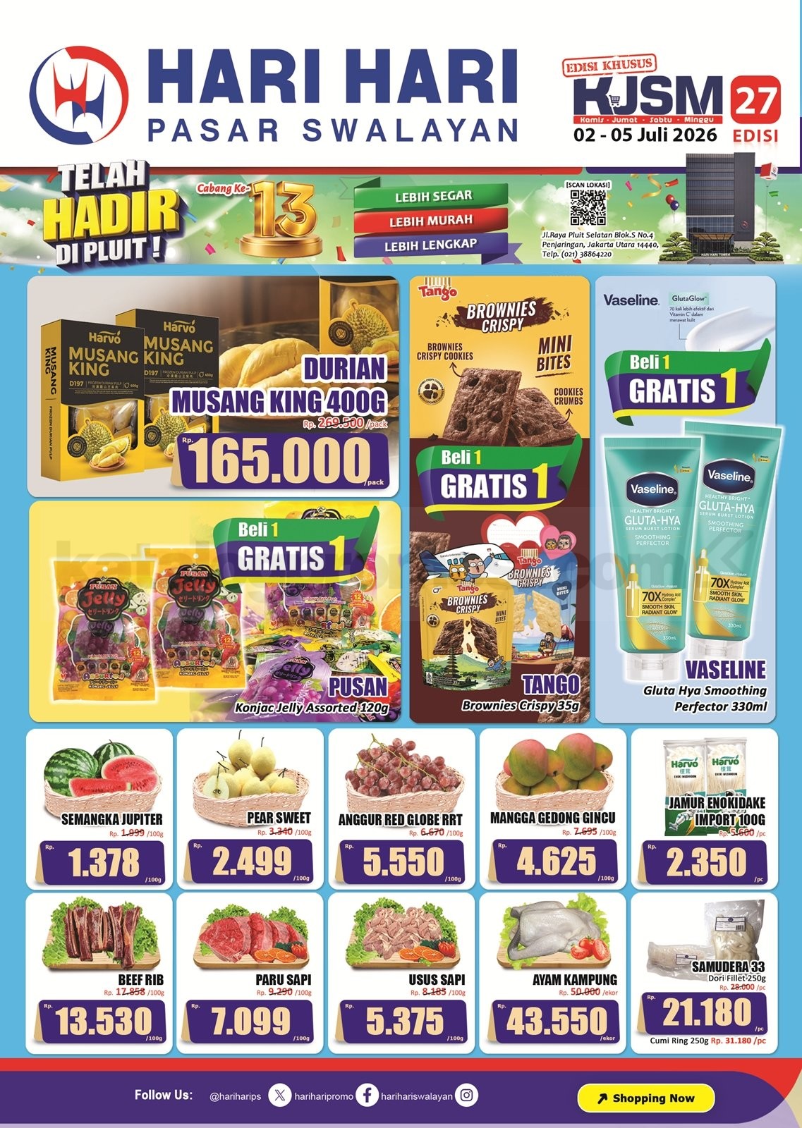 Promo JSM Hari Hari Swalayan 02-05 Juli 2026