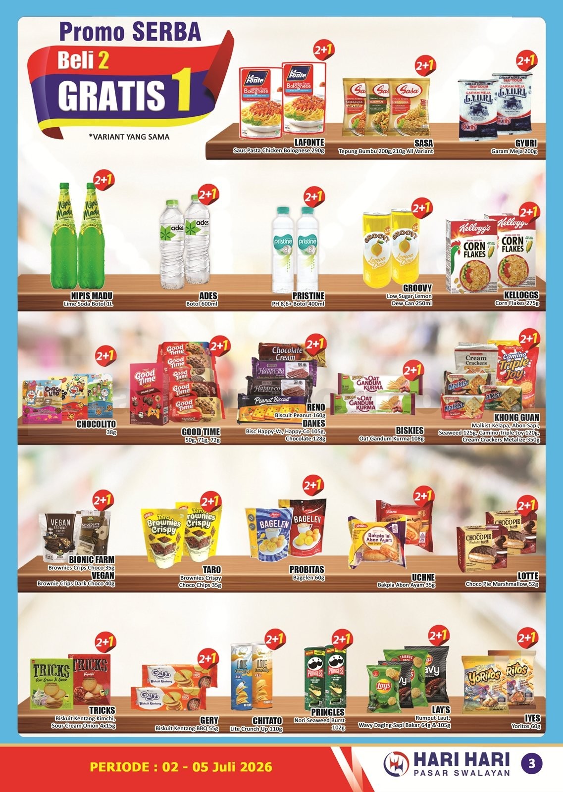 Promo JSM Hari Hari Swalayan 02-05 Juli 2026