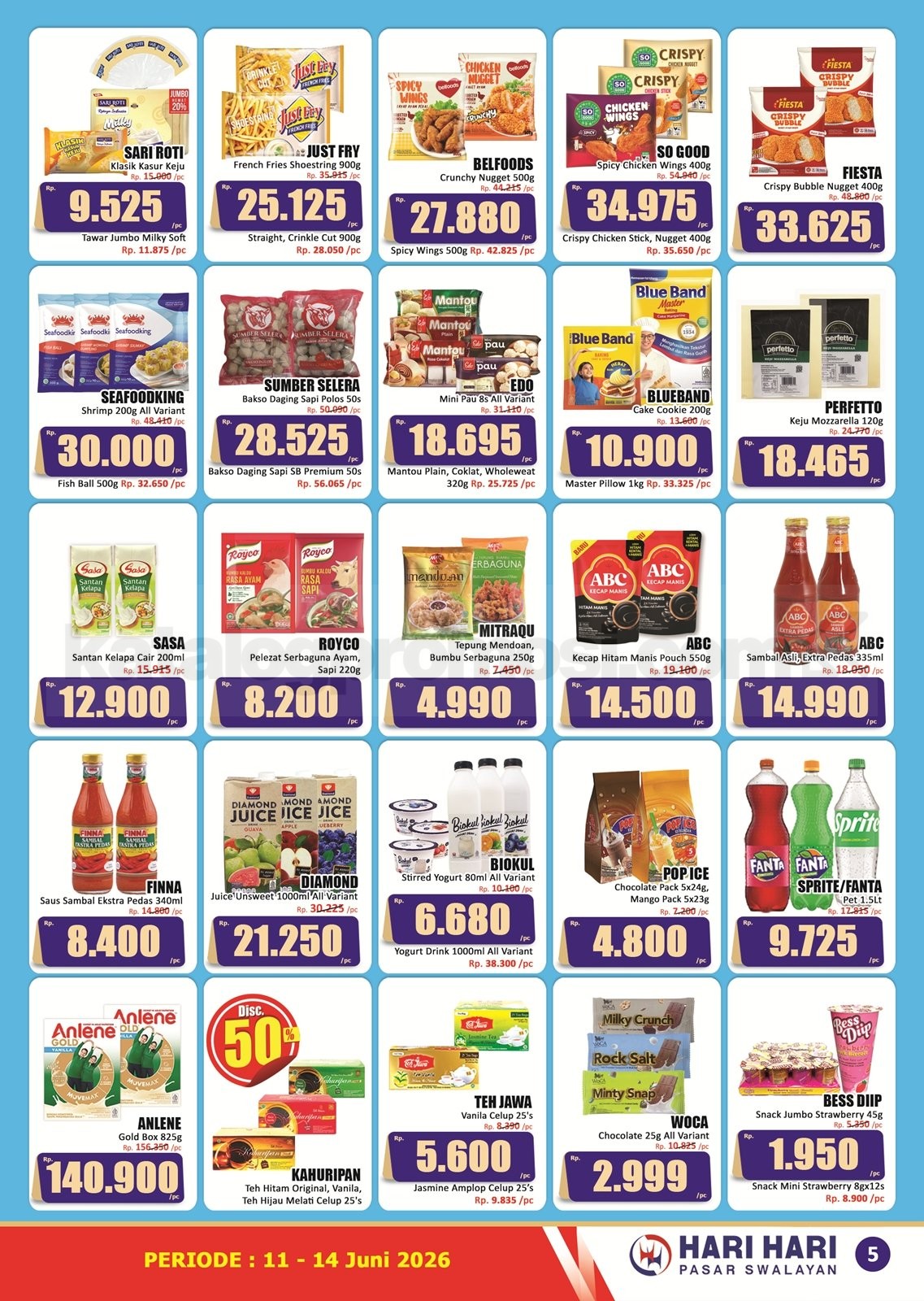 Promo JSM Hari Hari Swalayan 11-14 Juni 2026