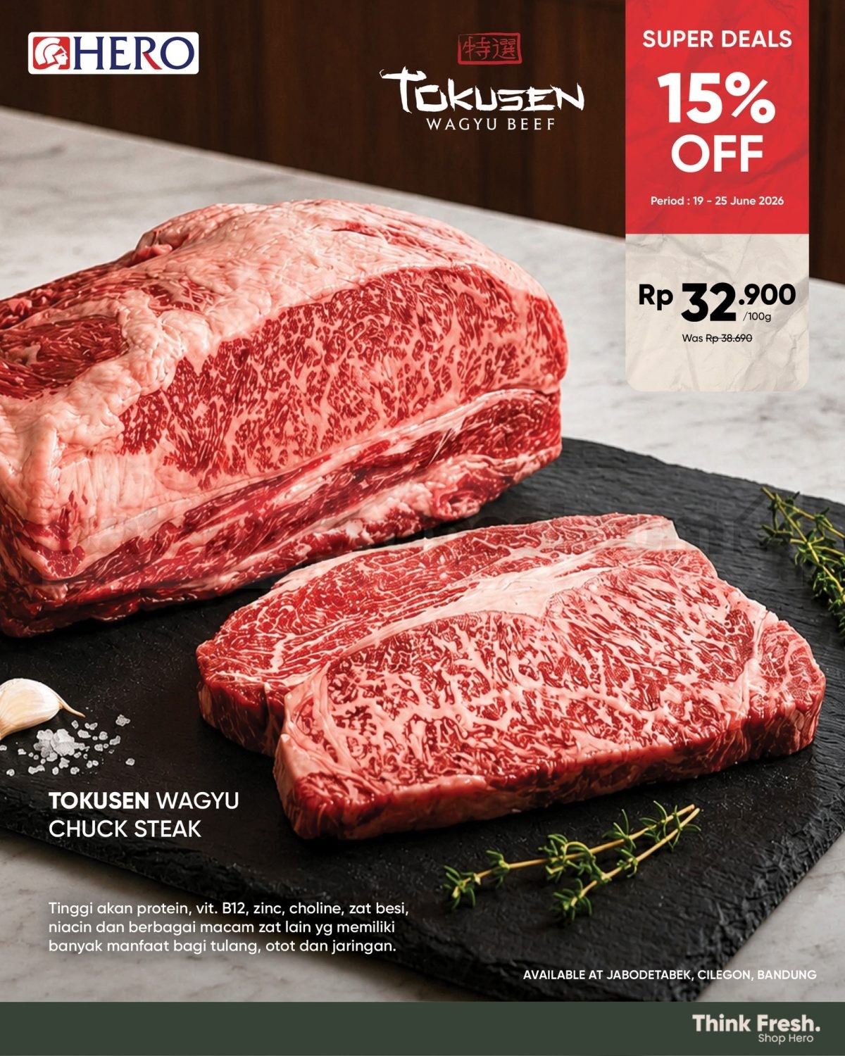 Promo JSM HERO SUPERMARKET 19-25 Juni 2026 Promo JSM HERO SUPERMARKET 19-25 Juni 2026 1