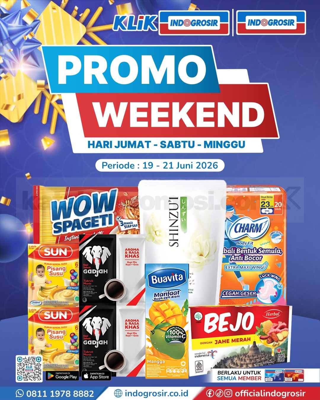 Promo JSM INDOGROSIR WEEKEND 19-21 Juni 2026 Promo JSM INDOGROSIR WEEKEND 19-21 Juni 2026