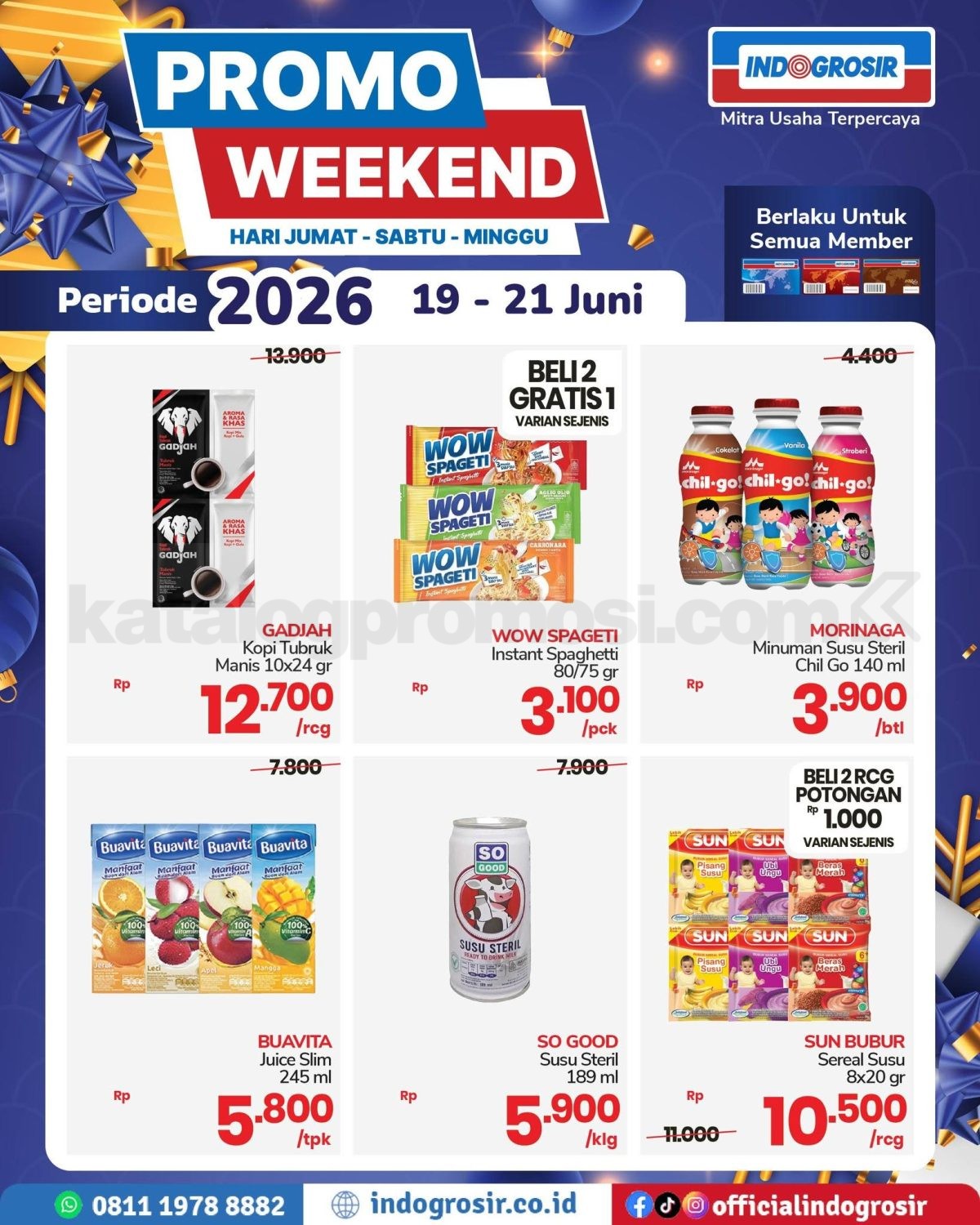 Promo JSM INDOGROSIR WEEKEND 19-21 Juni 2026 Promo JSM INDOGROSIR WEEKEND 19-21 Juni 2026 2