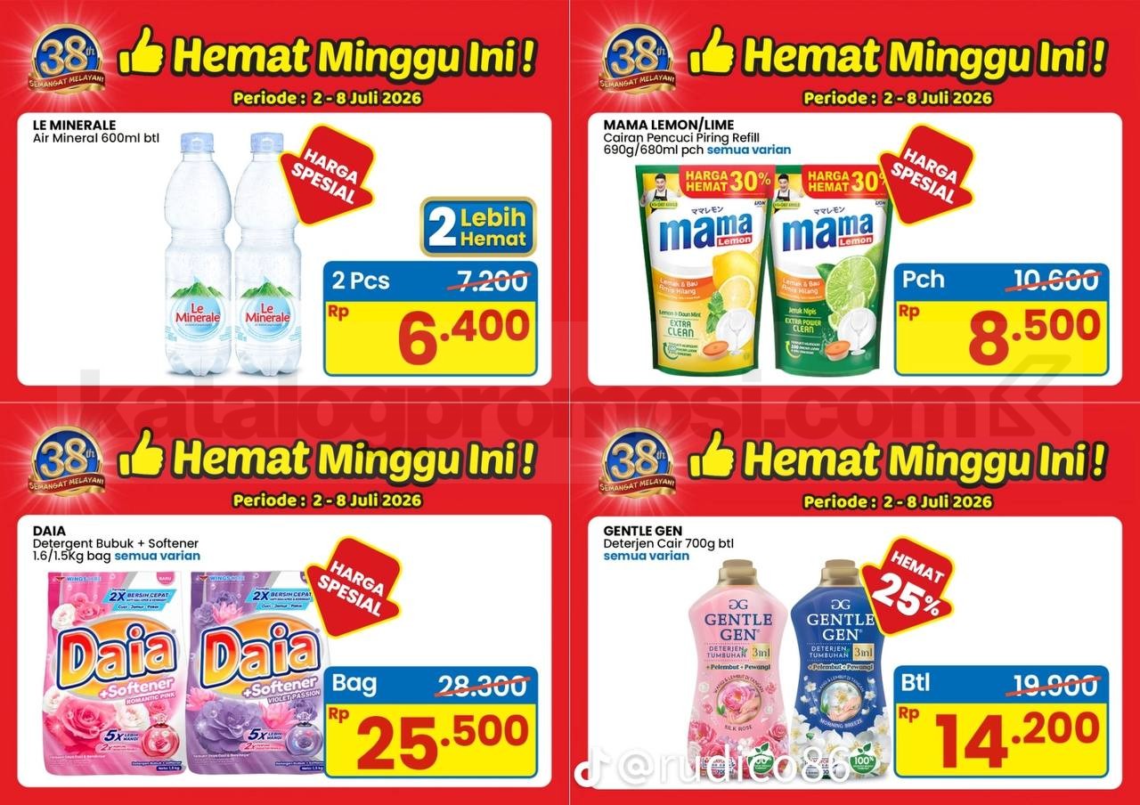 Promo JSM INDOMARET MINGGU INI 02-05 Juli 2026