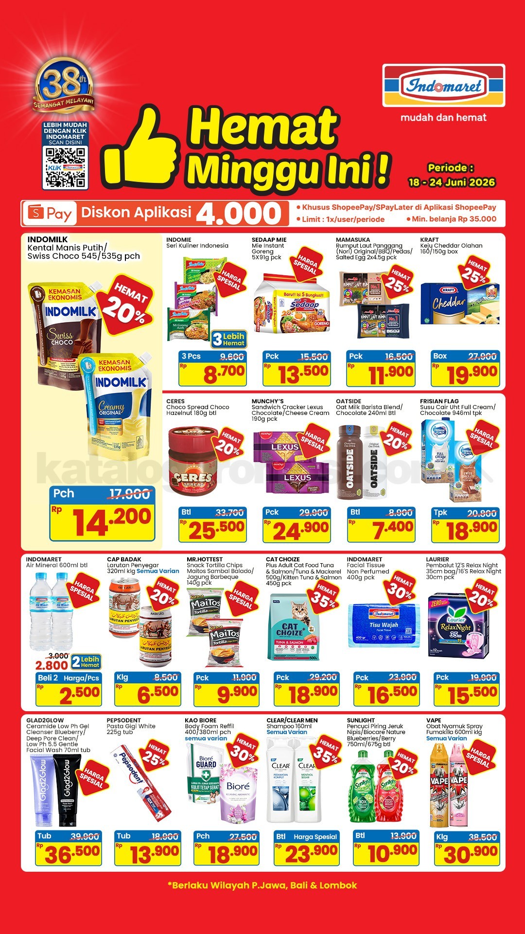 Promo JSM INDOMARET MINGGU INI 18-21 Juni 2026