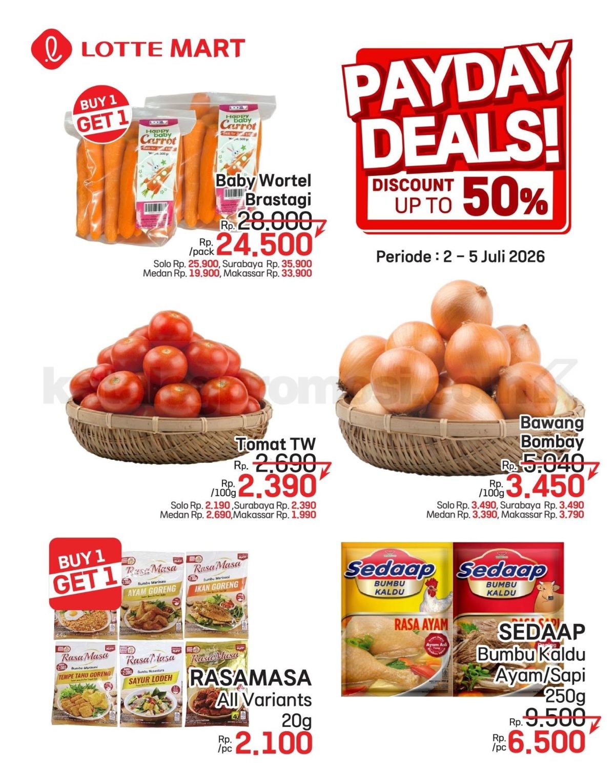 Promo JSM LOTTEMART WEEKEND 02-05 Juli 2026