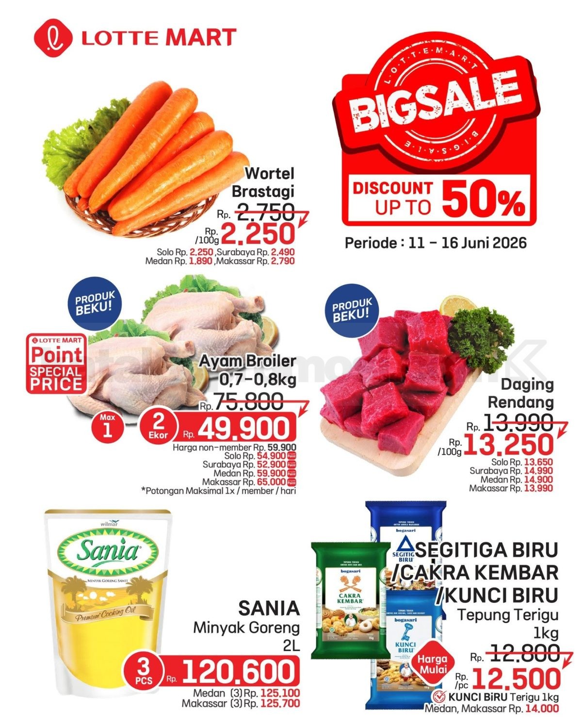 Promo JSM LOTTEMART WEEKEND 11-14 Juni 2026