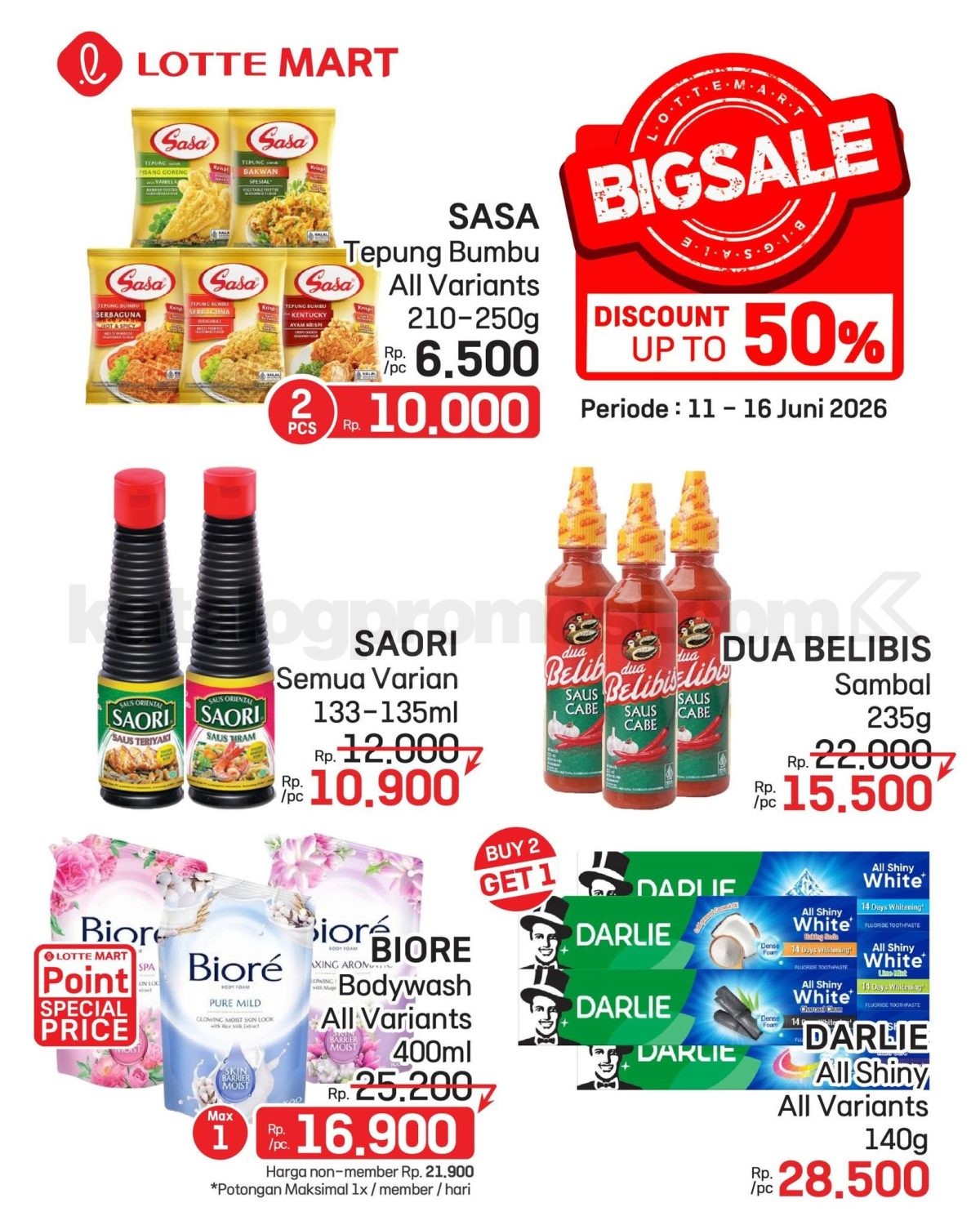Promo JSM LOTTEMART WEEKEND 11-14 Juni 2026 Promo JSM LOTTEMART WEEKEND 11-14 Juni 2026 7