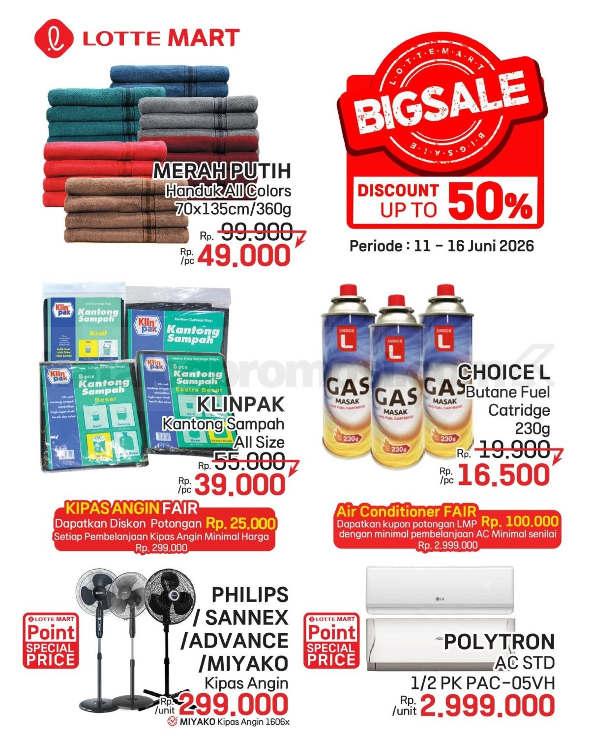 Promo JSM LOTTEMART WEEKEND 11-14 Juni 2026 Promo JSM LOTTEMART WEEKEND 11-14 Juni 2026 9