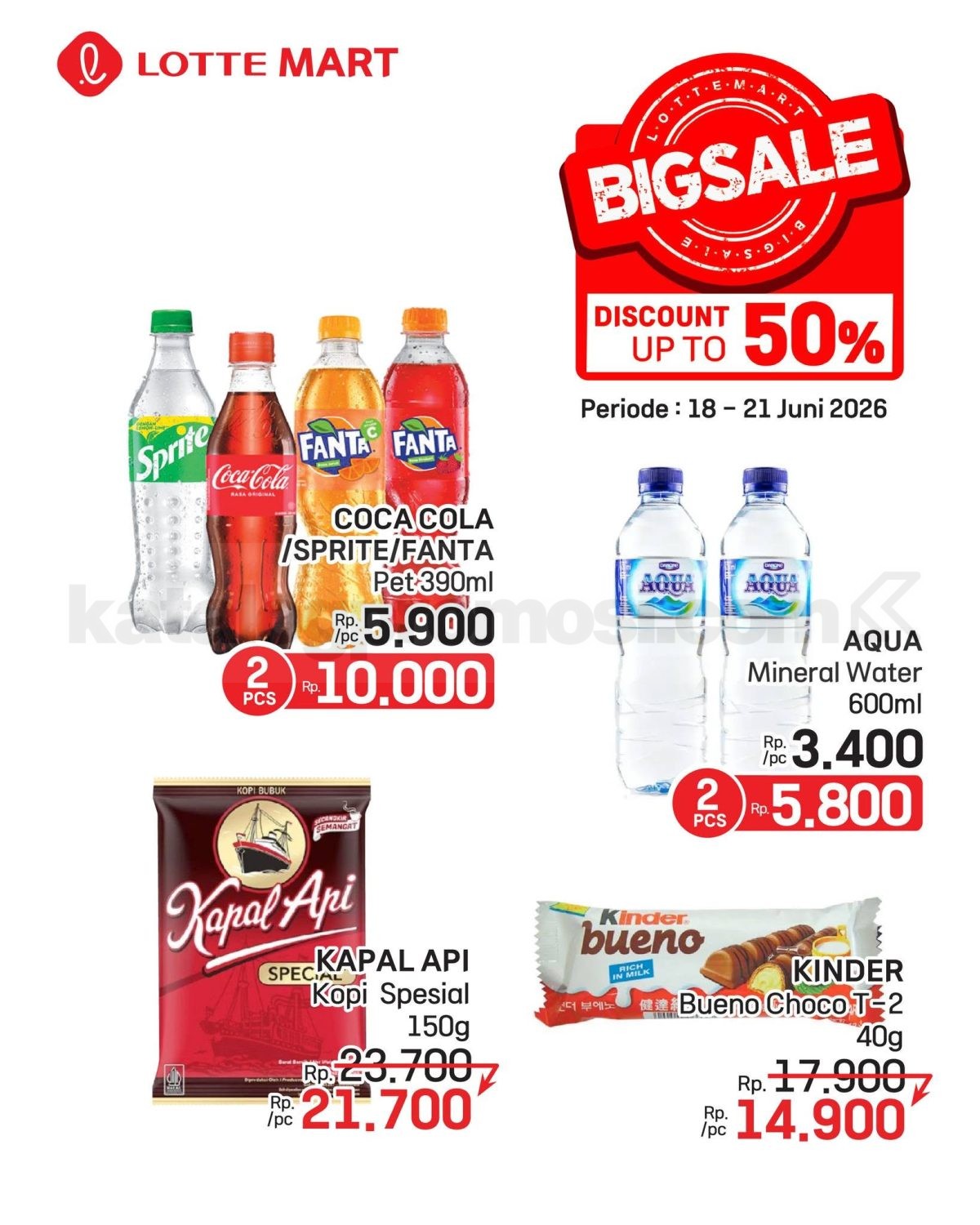 Promo JSM LOTTEMART WEEKEND 18-21 Juni 2026