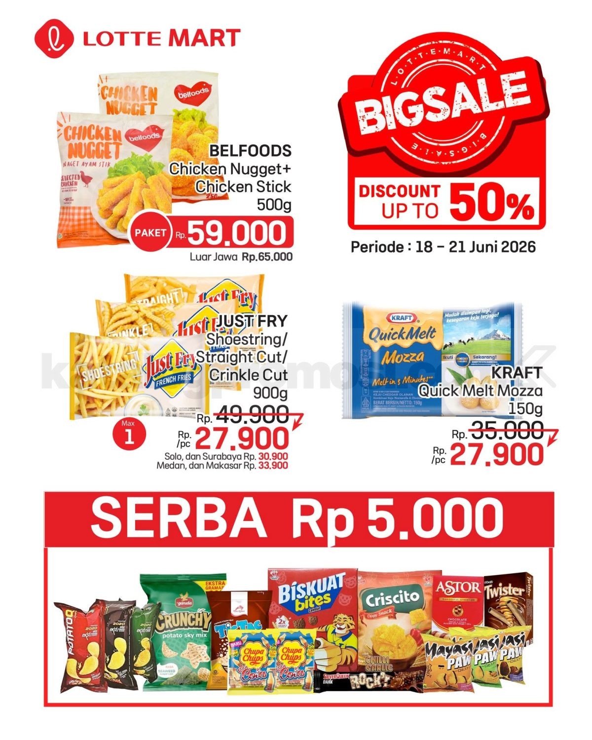 Promo JSM LOTTEMART WEEKEND 18-21 Juni 2026