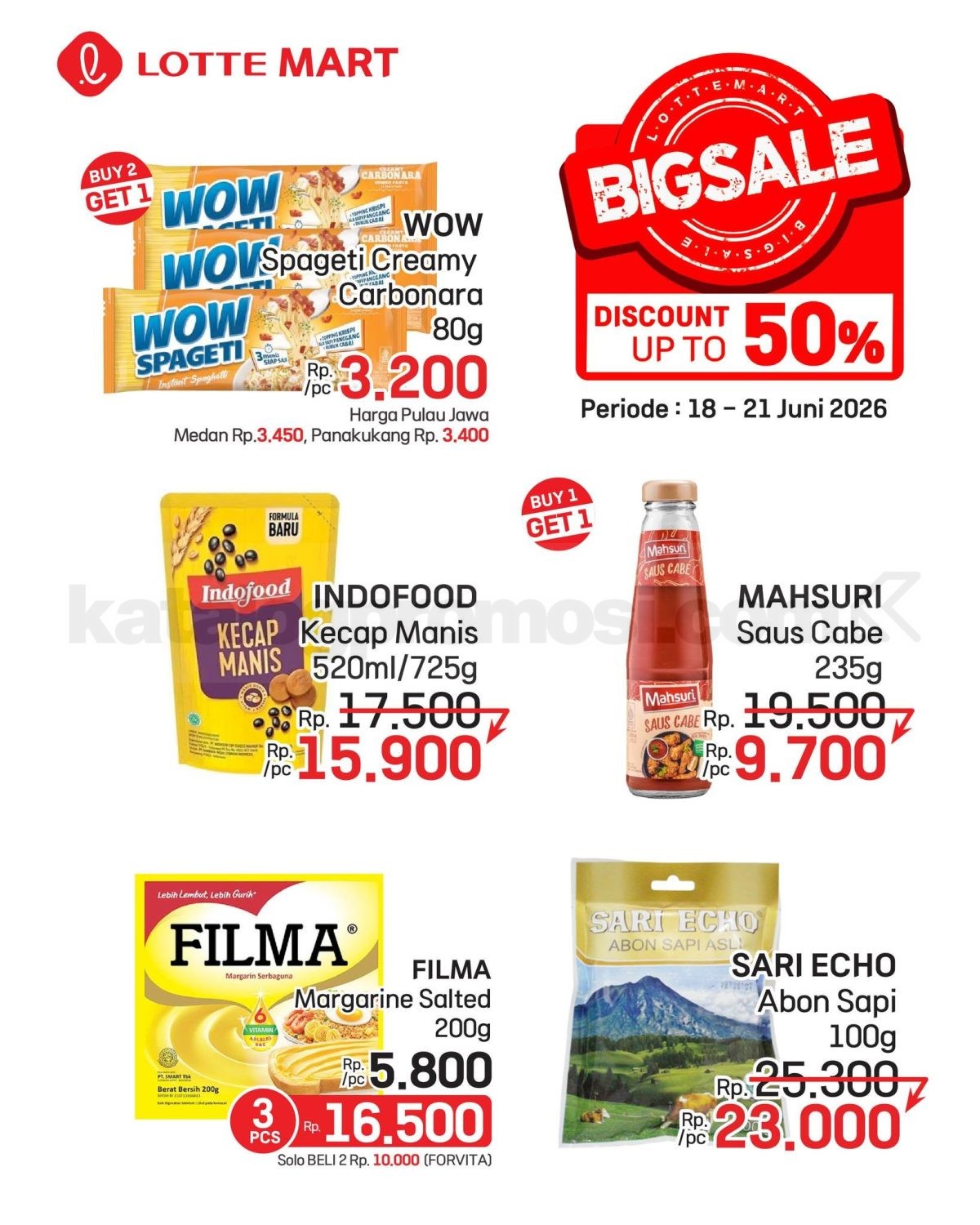 Promo JSM LOTTEMART WEEKEND 18-21 Juni 2026