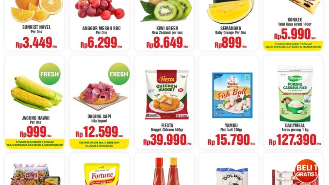 Promo JSM MAXIMART 25 JUNI - 01 JULI 2026