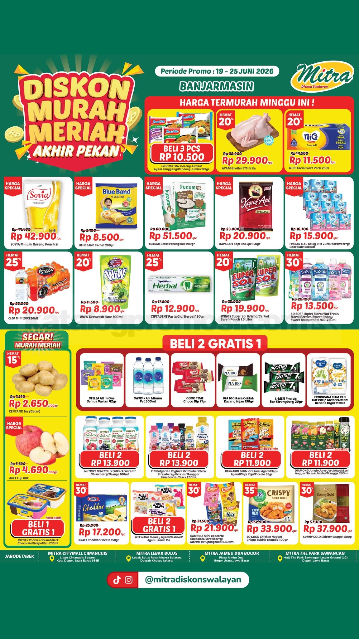 Promo JSM Mitra Diskon Swalayan Akhir Pekan 19-25 Juni 2026