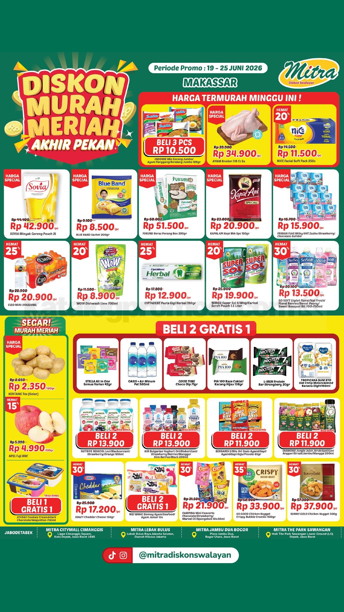 Promo JSM Mitra Diskon Swalayan Akhir Pekan 19-25 Juni 2026